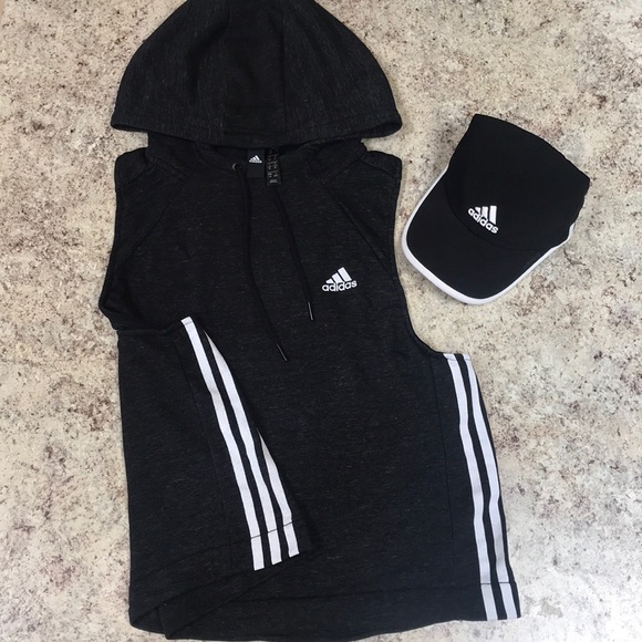 adidas hooded top